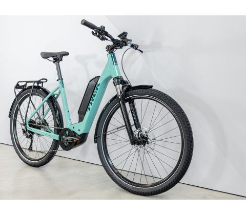 Trek Allant+ 5 Lowstep elcykel med Bosch motor - Kibæk Cykler