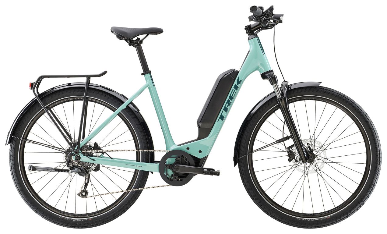 Trek Allant+ 5 Lowstep elcykel med Bosch motor - Kibæk Cykler