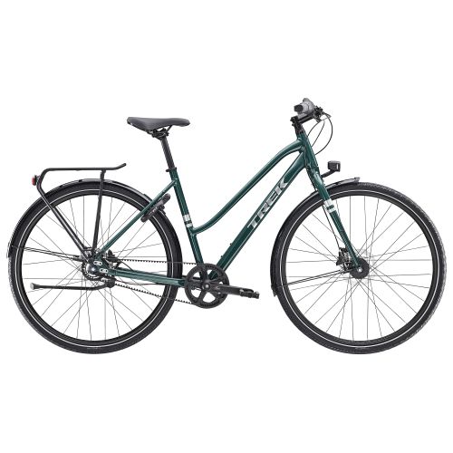 Trek District 3 Stagger - citybike med remtræk - Juniper - Kibæk Cykler
