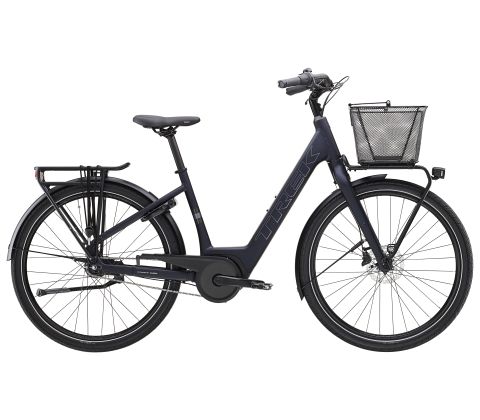 Trek District+ 1C Lowstep - elcykel med Bosch motor - Kibæk Cykler