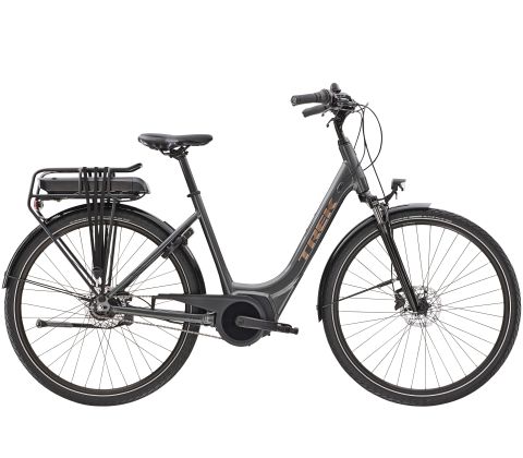 Trek District+ 1 Lowstep - billig elcykel med Bosch - Kibæk Cykler