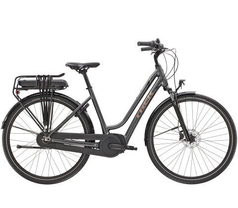 Trek District+ 1 Midstep elcykel med Boschmotor - Kibæk Cykler