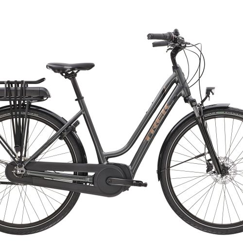 Trek District+ 1 Midstep elcykel med Boschmotor - Kibæk Cykler