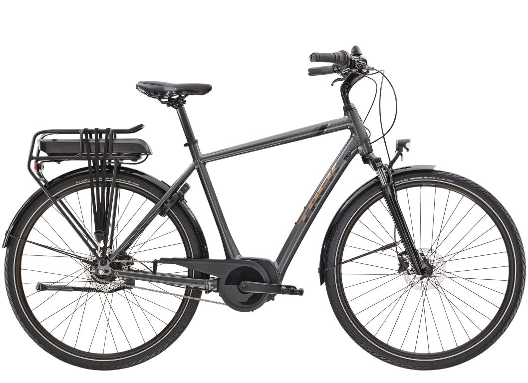 Trek District+ 1 - billig elcykel til mand - Kibæk Cykler