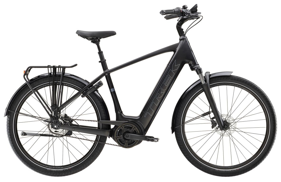 Trek District+ 4 herre elcykel med stærk Bosch motor - Kibæk Cykler