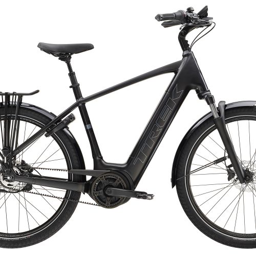 Trek District+ 4 herre elcykel med stærk Bosch motor - Kibæk Cykler