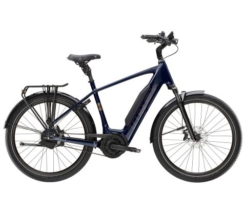 Trek District+ 5 elcykel med Bosch motor og automatgear - Kibæk Cykler