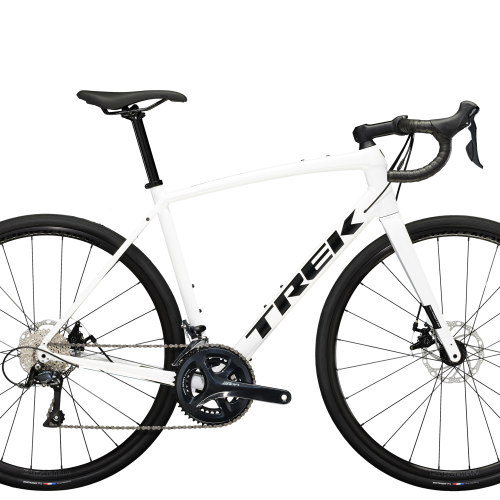 Trek Domane AL 3 Disc racercykel - Trek White - Kibæk Cykler