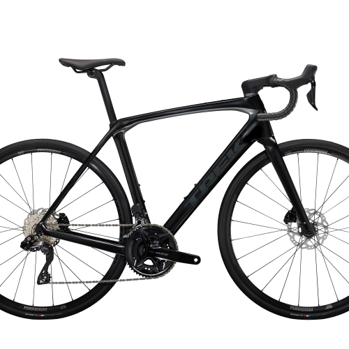 Trek Domane SL 6 Gen 4 carbon racer med Shimano 105 Di2 - Satin Trek Black - Kibæk Cykler