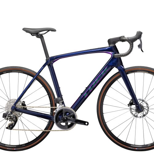 Trek Domane SL 6 AXS Gen 4 carbon racer med Sram Rival - Deep Dark Blue - Kibæk Cykler