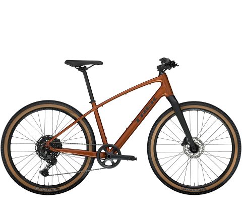 Trek Dual Sport 3 Gen 5 hybrid cykel og citybike - Pennyflake - Kibæk Cykler