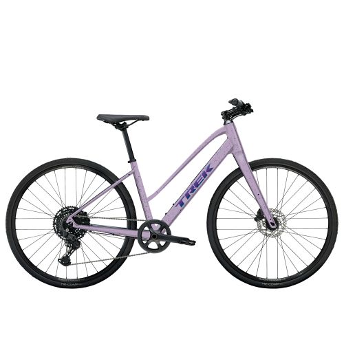 Trek FX 1 Midstep Gen 4 - Lavender Haze - let og sporty citybike - Kibæk Cykler