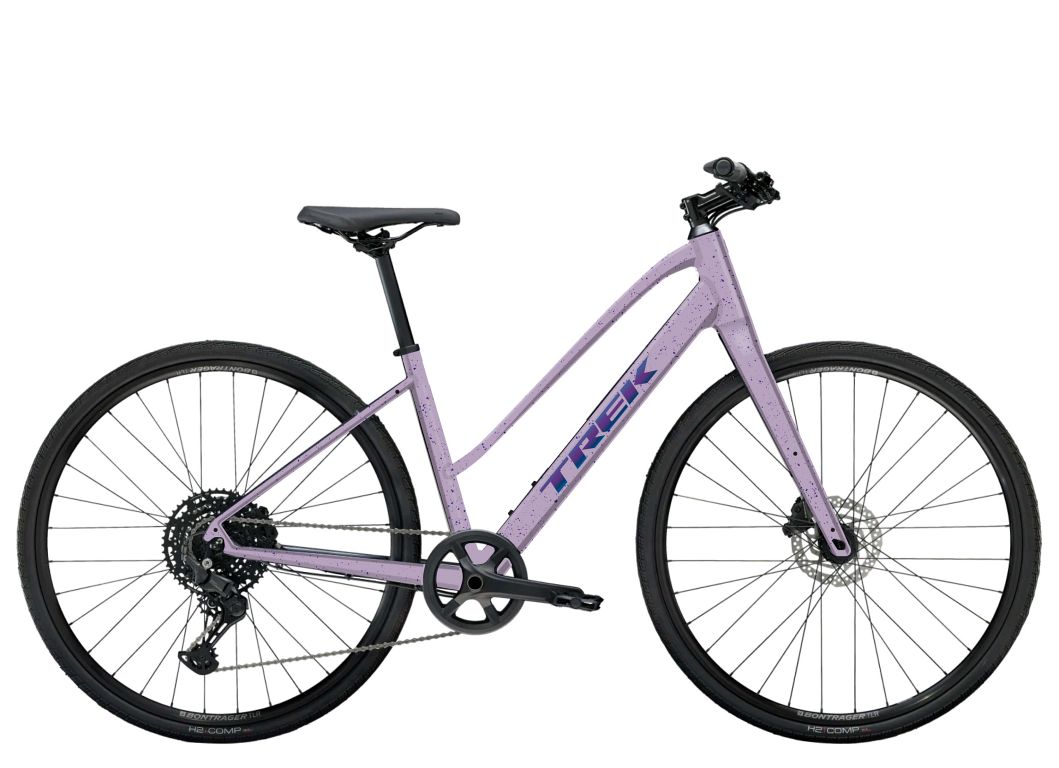 Trek FX 1 Midstep Gen 4 - Lavender Haze - let og sporty citybike - Kibæk Cykler