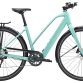 Trek FX+ 2 Stagger LT - let og sporty elcykel - Blue Sage - Kibæk Cykler