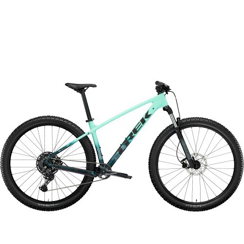 Trek Marlin 6 Gen 3 Miami Green to Dark Aquatic Fade mountainbike med 10 gear - Kibæk Cykler