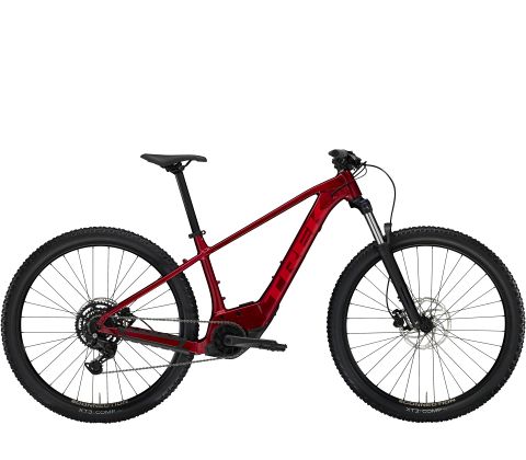 Trek Marlin+ 6 E-MTB - billig el-mountainbike - Crimson - Kibæk Cykler