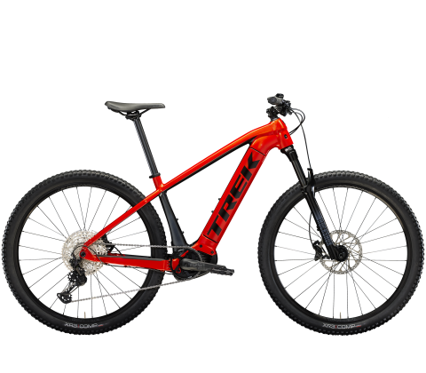 Trek Powerfly 5 Gen 4 el mountainbike med Bosch motor - Lava/Lithium Grey - Kibæk Cykler