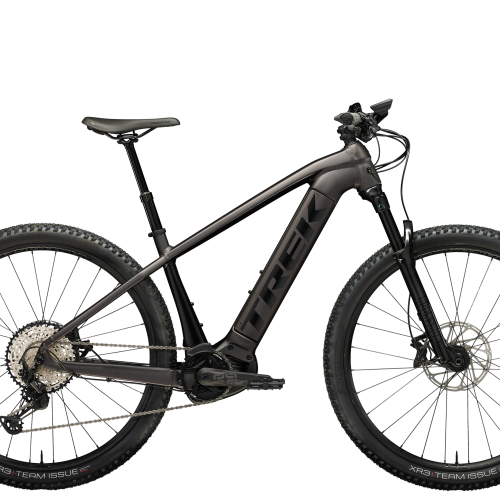 Trek Powerfly 7 Gen 4 el-mountainbike med Bosch motor - Matte Dnister Black /Gloss Trek Black - Kibæk Cykler