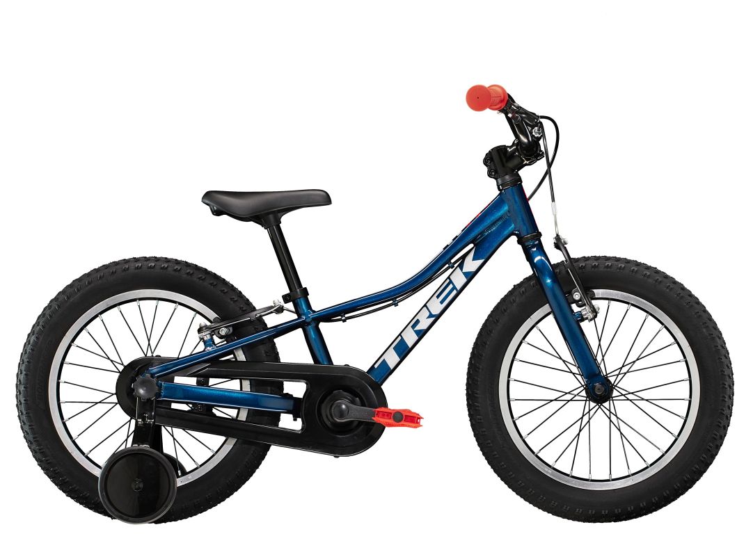 Trek Precaliber 16 - blå - børnecykel - 4-5 år - Kibæk Cykler
