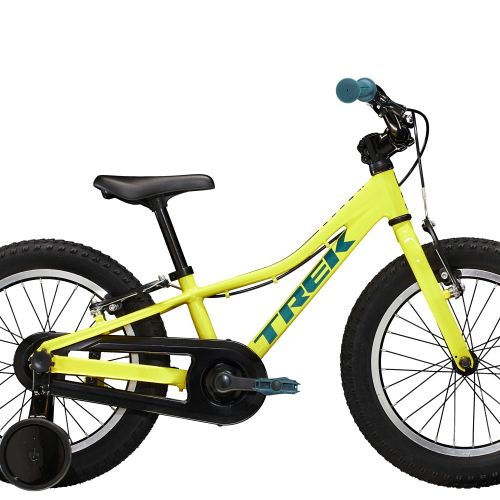 Trek Precaliber 16 - grøn - børnecykel - 4-5 år - Kibæk Cykler