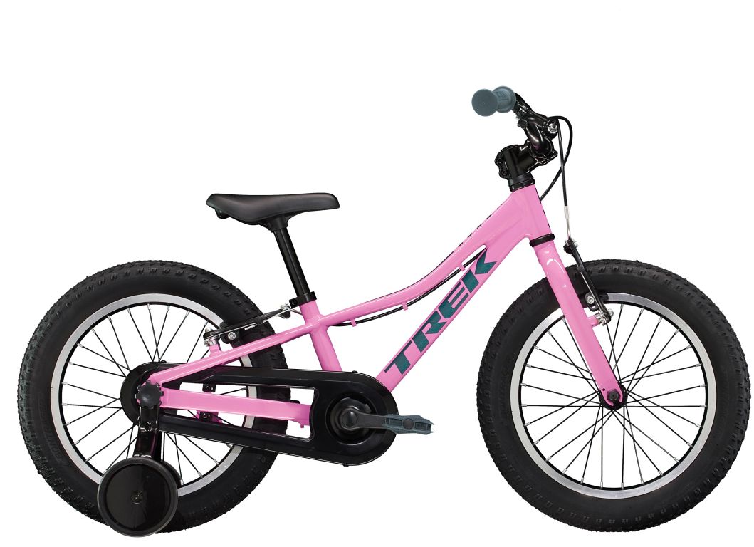 Trek Precaliber 16 - pink - børnecykel - 4-5 år - Kibæk Cykler