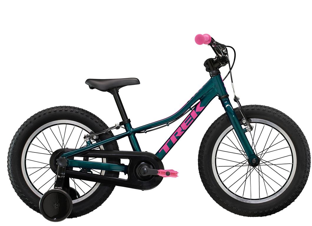 Trek Precaliber 16 - lilla - børnecykel - 4-5 år - Kibæk Cykler
