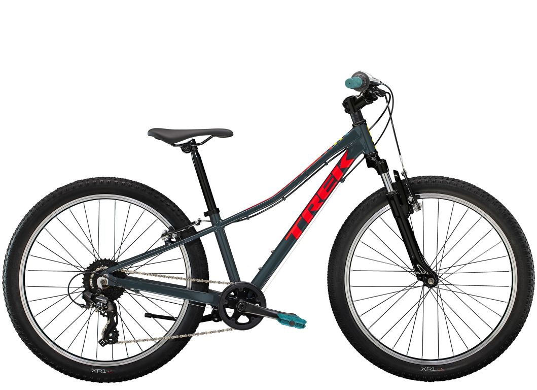 Trek Precaliber 24 Suspension med 8 gear - blå - 7-9 år - Kibæk Cykler