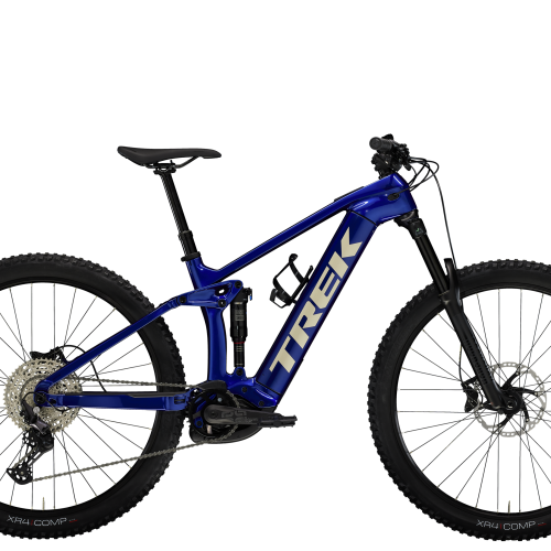 Trek Rail 9.5 Gen 4 - carbon E-MTB med Bosch motor - Hex Blue - Kibæk Cykler