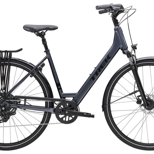Trek Verve 2 Equipped Lowstep citybike og hybrid - Kibæk Cykler