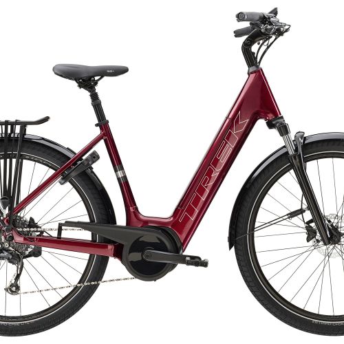 Trek Verve+ 3 Lowstep elcykel med Bosch motor - Kibæk Cykler