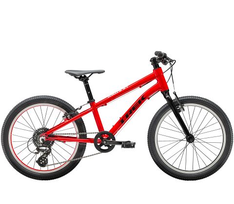 Trek Wahoo 20 - Viper Red/Trek Black - let børnecykel på tilbud - Kibæk Cykler