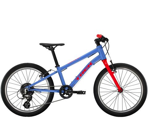 Trek Wahoo 20 - blå - letvægts børnecykel - 6-8 år - Kibæk Cykler