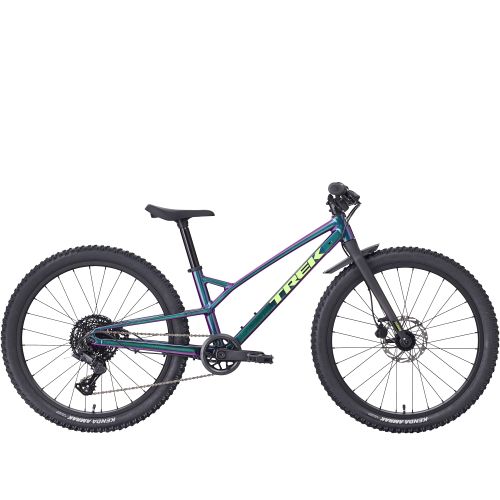 Trek Wahoo 24 Trail - let 24'' børne mountainbike 7-9 år - Emerald Iris - Kibæk Cykler