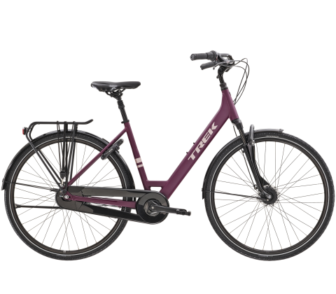Trek District 2 Equipped Lowstep damecykel til byen - Kibæk Cykler
