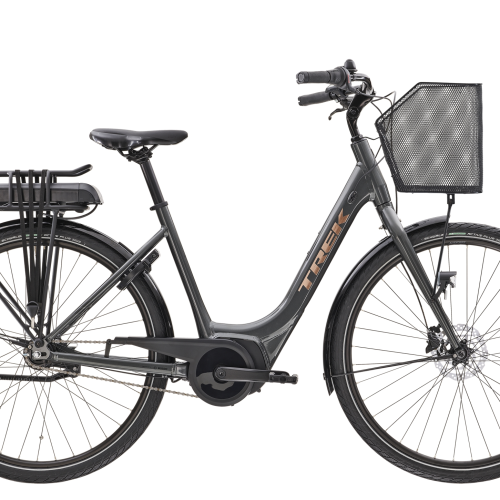 Trek District+ 1C Lowstep elcykel med Bosch motor - Kibæk Cykler