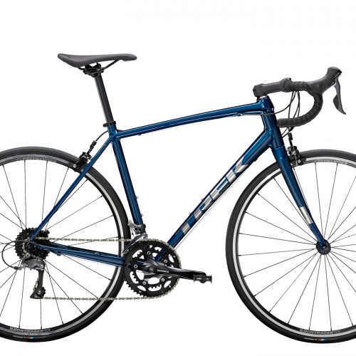 Trek Domane AL 2 racercykel - Gloss Mulsanne Blue/Matte Trek Black - Kibæk Cykler