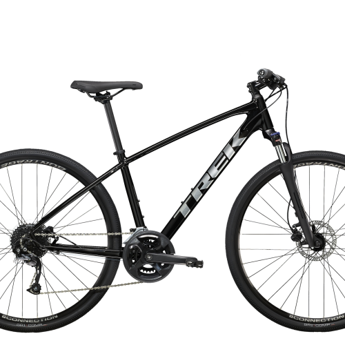 Trek Dual Sport 2 hybridcykel og citybike - Trek Black - Kibæk Cykler
