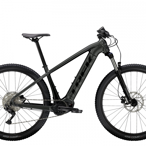 Trek Powerfly 4 Gen. 3 E-MTB - Lithium Grey/Trek Black - Kibæk Cykler