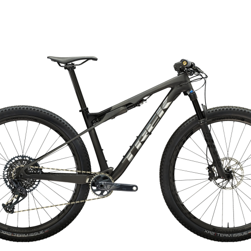 Trek Supercaliber 9.8 GX - Matte Raw Carbon/Gloss Trek Black - Kibæk Cykler