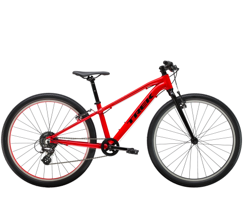 Trek Wahoo 26 børnecykel - Viper Red/Trek Black - Kibæk Cykler