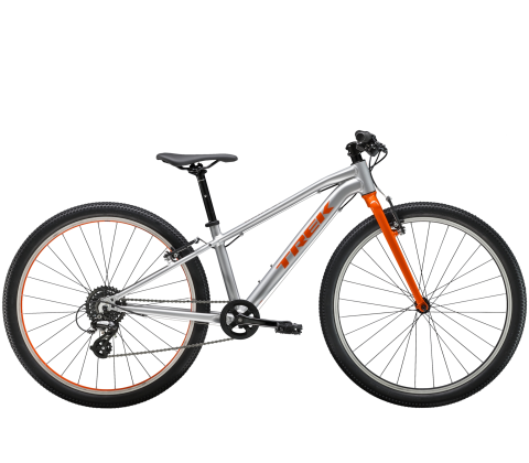 Trek Wahoo 26 børnecykel - Quicksilver/Roarange - Kibæk Cykler