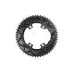 Absolute Black 36T klinge til Shimano racer kranksæt 4-bolt asymetrisk BCD-110 mm - Kibæk Cykler