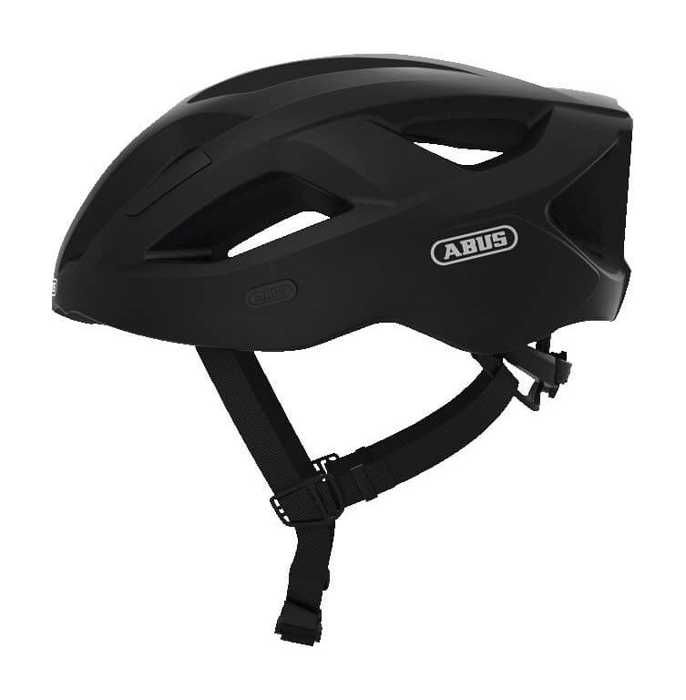Abus Aduro 2.1 cykelhjelm Velvet Black mat sort - Kibæk Cykler