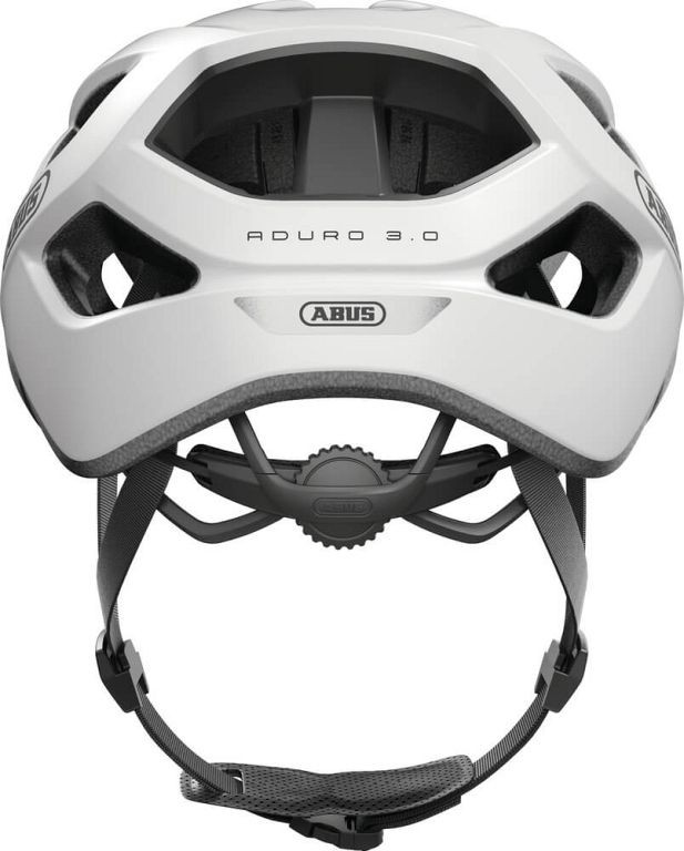 Abus Aduro 3.0 cykelhjelm - hvid - Polar White - Kibæk Cykler