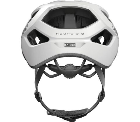 Abus Aduro 3.0 cykelhjelm - hvid - Polar White - Kibæk Cykler