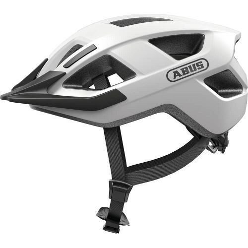 Abus Aduro 3.0 cykelhjelm - hvid - Polar White - Kibæk Cykler