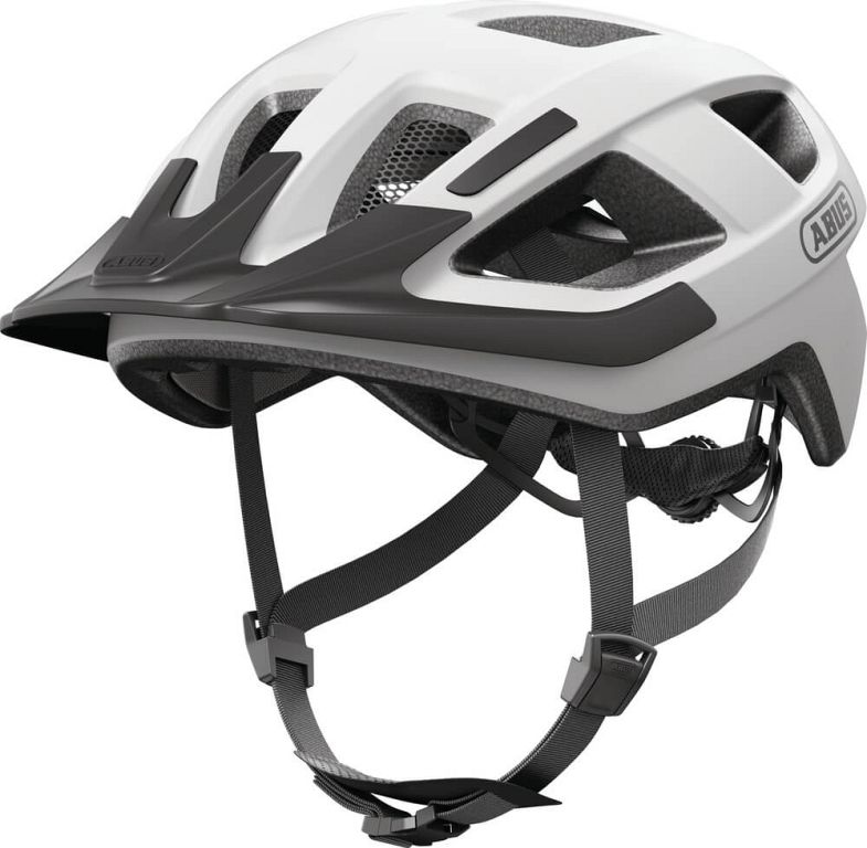 Abus Aduro 3.0 cykelhjelm - hvid - Polar White - Kibæk Cykler