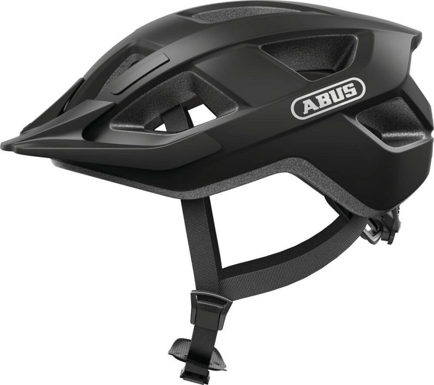 Abus Aduro 3.0 cykelhjelm - sort - Velvet Black - Kibæk Cykler