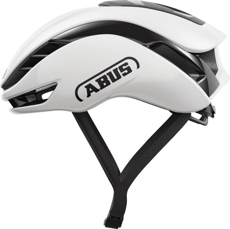 Abus GameChanger 2.0 aero cykelhjelm - Shiny White - Kibæk Cykler