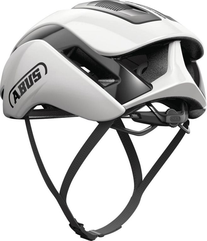 Abus GameChanger 2.0 aero cykelhjelm - Shiny White - Kibæk Cykler